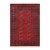 Tribal Bokhara Red/Beige Hand Knotted Wool Rug For Sale