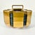 1950s 1950s Vintage Americana Boho Chic Bakelite Poker Chips and Wood Caddy With Cover For Sale - Image 5 of 11