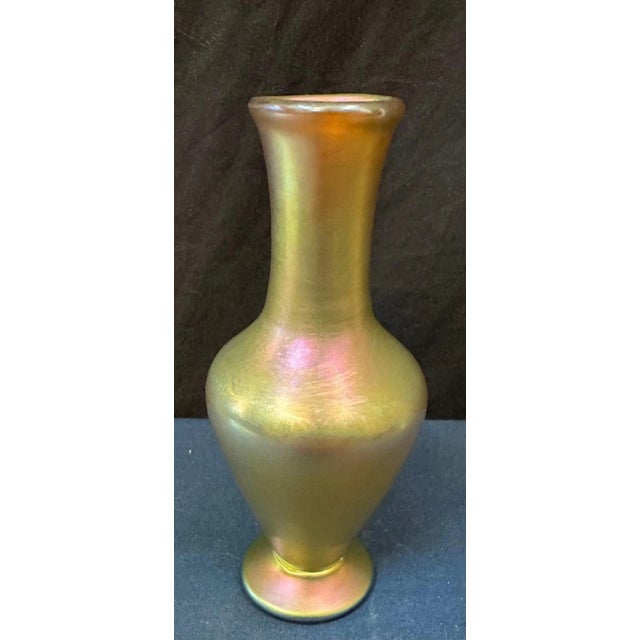 Art Deco Late 20th Century Cabinet Size Lundberg Vase For Sale - Image 3 of 6
