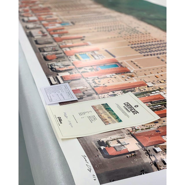 Photography "AV_Versilia_Panorama_01" Contemporary Limited Edition Panorama Fine Art Photograph by Bernhard Lang For Sale - Image 7 of 8