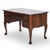 Antique Rj Horner Mahogany Serpentine Bombay Style Desk With Claw & Ball Feet For Sale - Image 11 of 17
