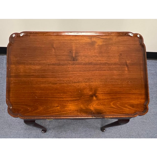 Late 18th Century English Queen Anne Tea / Side Table For Sale In New York - Image 6 of 11