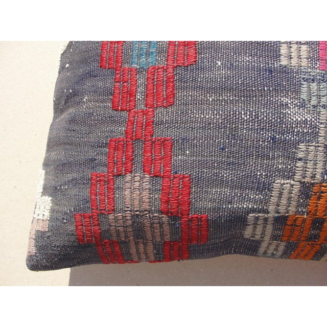 Textile Decorative Kilim Rug Pillows Covers For Sale - Image 7 of 11