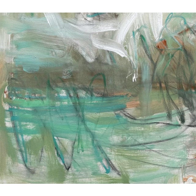 Contemporary River's Edge — 48x60 For Sale - Image 3 of 6