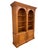 1990s 1990s Ethan Allen Legacy Maple Double Arched Library Bookcase Cabinet Hutch Display For Sale - Image 5 of 14