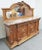 Large quality 19th century French sideboard with mirror back, fine details carvings throughout the entire piece , rose...