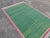 Textile Handmade Cotton Area Rug Vegetable Dyed Green With Raspberry Pink Bordered Dhurrie - 8'x10' For Sale - Image 7 of 11