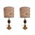 1950s Coco Lamps in the style of Maison Charles, 1950s, Set of 2 For Sale - Image 5 of 5