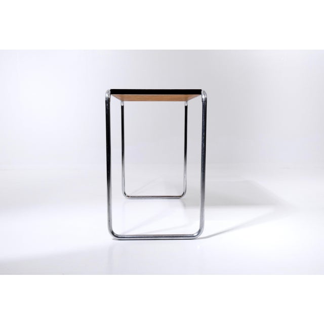 Bauhaus Vintage Swiss B9 Side Table by Marcel Breuer from Embru, 1940s For Sale - Image 3 of 18