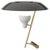 Model 548 Lamp in Polished Brass with Grey Difuser by Gino Sarfatti for Astep For Sale - Image 13 of 13