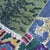 Hand-Knotted Striped Tiger Pattern Bengal Rug in Deep Green - 9 X 12 For Sale - Image 4 of 7