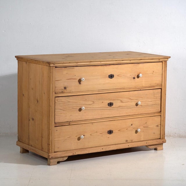 Antique Pine Chest of Drawers For Sale - Image 12 of 12