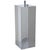 Large 1970s Paul Evans "Cityscape" Brushed Aluminum and Polished Steel Tower Table Lamp. Featuring a rectangular form,...