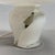 Glass Modern White Swirl Murano Glass Mushroom Table Lamp from De Majo, 1970s For Sale - Image 7 of 12