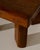 Brutalist Oak Side Table with Wooden Pins, 1960s For Sale - Image 6 of 8