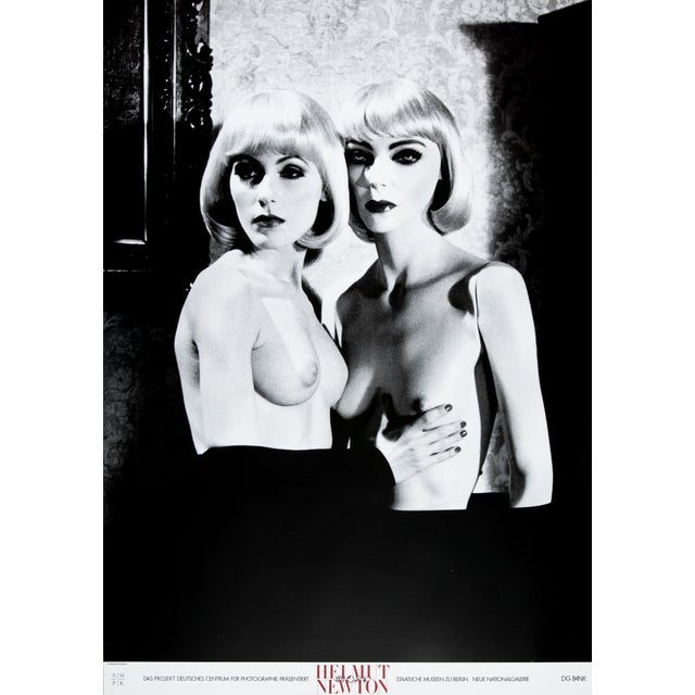 Nude Poster after Helmut Newton For Sale