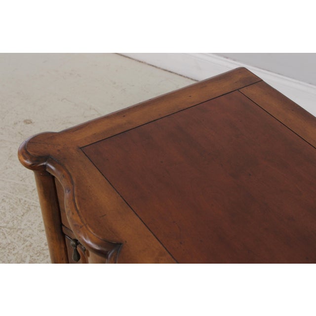 Baker Milling Road Walnut French Provincial Commode Chest For Sale - Image 10 of 18