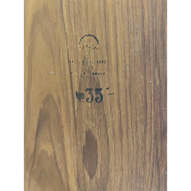 Bench and Mirror in Teak by Kai Kristiansen for Aksel Kjersgaard, 1960s, Set of 3 For Sale - Image 13 of 14