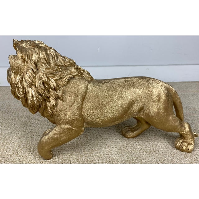 Late 20th Century 1970s Lion Figurine For Sale - Image 5 of 7