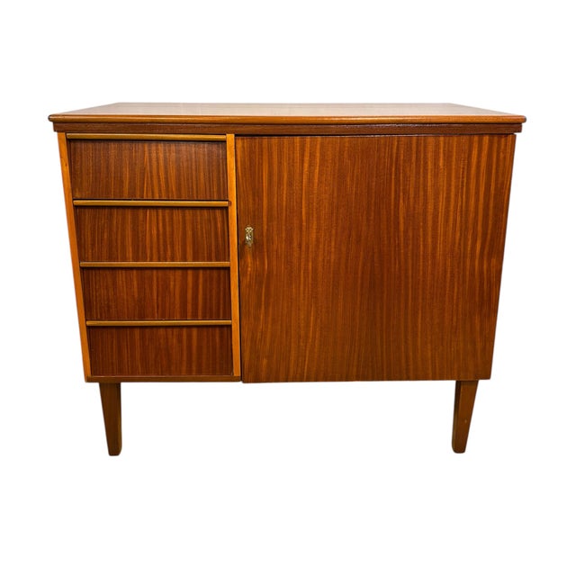 Small Mid-Century Modern Danish Teak Sideboard, 1960 For Sale - Image 11 of 11