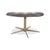 Boston Leather Armchair with Ottoman in Grey Brown Taupe Estoril Semi Aniline Leather 0959 with Manual Swivel and Rocking Function from Boconcept For Sale - Image 18 of 18