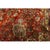 Mid 20th Century Small Traditional Rust Floral Antique Tabriz Knotted Wool Rug For Sale In New York - Image 6 of 7