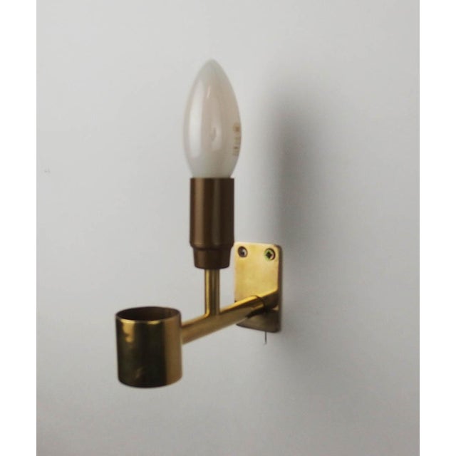 Glass Wall Sconces attributed to Andrea Arbus for Veronese, 1960s, Set of 2 For Sale - Image 13 of 15