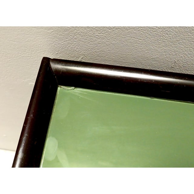 Ebonized Walnut and Beech Nightstands in the style of Tomaso Buzzi, 1950s, Set of 2 For Sale - Image 9 of 11