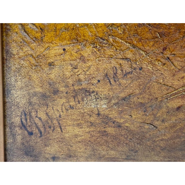 Circa 1843 Signed Charles Bilger Spalding Chestnut Hunter British Equestrian Oil Painting For Sale - Image 13 of 18