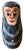 Pop Art Vintage Hand-Painted Three Wise Monkeys Nesting Dolls With Banana, Set of 5 For Sale - Image 3 of 8