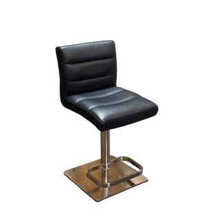 Zuri Furniture Lush Adjustable Swivel Bar Stool For Sale