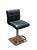 Zuri Furniture Lush Adjustable Swivel Bar Stool For Sale