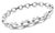 Contemporary Damiani 18k White Gold Diamond Link Tennis Bracelet For Sale - Image 3 of 12