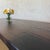 Beam Style Reclaimed 96” Pine Dining Table in Dark Walnut Finish For Sale - Image 4 of 11