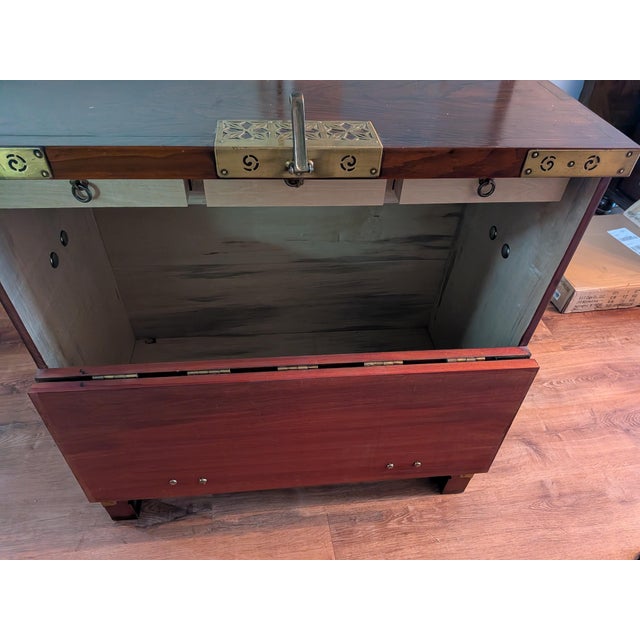 Late 20th Century Korean Pyongyang Blanket Chest For Sale - Image 9 of 12