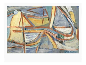 Bram Van Velde, Abstraction, Lithograph, 1980s