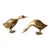 Mid Century Brass Bird Pair For Sale