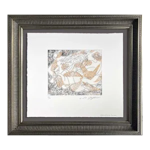 Andre Masson Etching Aquatint ~Hand Signed -Ltd Ed. 29/50 "Assemblee De Femme"
