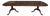 Drexel Heritage Banded Mahogany Double Pedestal Dining Table With Two Leaves For Sale