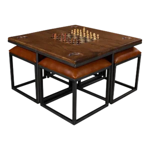 Industrial Coffee Table Game Table