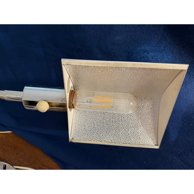 1970s 1970s Mid-Century Modern Koch & Lowy Articulating Desk Lamps - Pair For Sale - Image 5 of 6