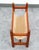 Mid Century Modern Magazine Rack Danish Canvas Sling Teak Vintage Tan Brown For Sale - Image 4 of 10