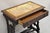 Antique Eastlake Victorian Carved Walnut Small Sewing Stand Tapestry Side Table For Sale - Image 9 of 12