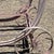 Mid 20th Century Antique Salterini Mt Vernon Wrought Iron Art Nouveau Pink Serving Bar Tea Cart For Sale - Image 5 of 16