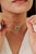 2.06 Ct Octagon Cut Emerald & Diamond Pendant Necklace in 925 Sterling Silver For Sale - Image 9 of 12