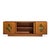 John Keal for Brown Saltman Style Mid Century Walnut Tambour Door Credenza and Hutch For Sale - Image 14 of 16