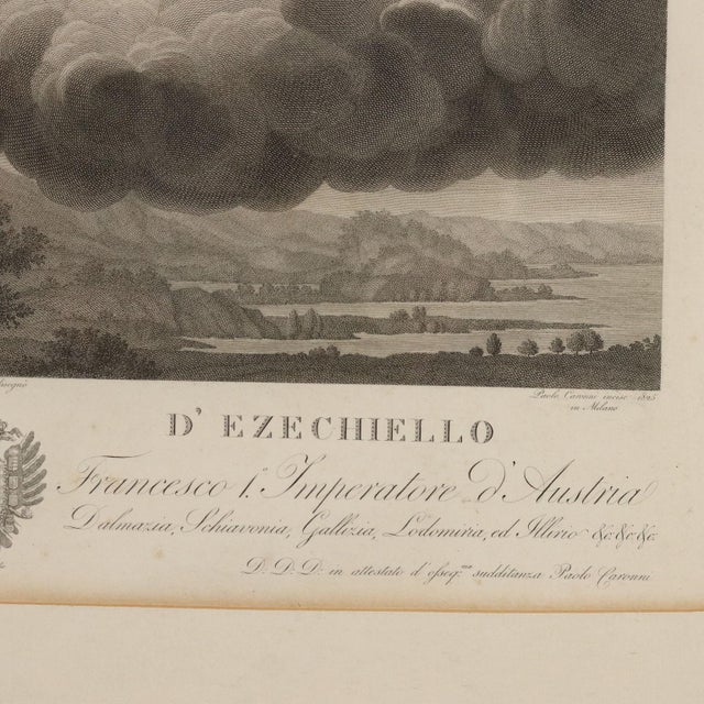 Paolo Caronni, Vision of Ezekiel, Etching For Sale - Image 9 of 14