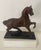Antique Cast Metal Horse Statue – Early 20th Century Spelter Clock Topper Figurine For Sale - Image 4 of 11