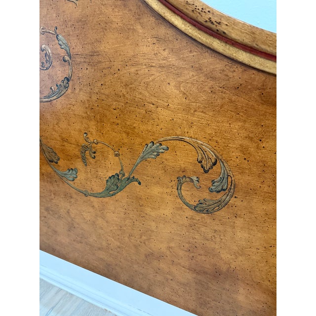 Ferguson Copeland Venetian Painted Sorrento Poster King Size Bed For Sale - Image 9 of 12