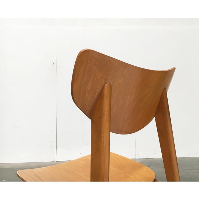 Mid-Century Plywood Side Chair For Sale - Image 14 of 18